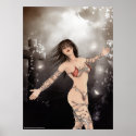 Leave It All Behind Gothic Fantasy Art posters
