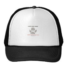 leave mark trucker hat