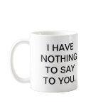 Leave me alone mug