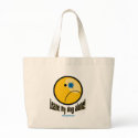 Leave my dog alone bag