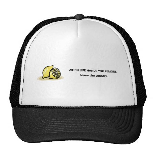 leave-the-country trucker hats