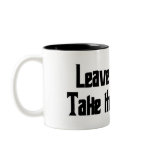Leave the gun. Take the cannoli. mugs