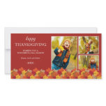LEAVES COLLAGE | HOLIDAY PHOTO CARD photo cards