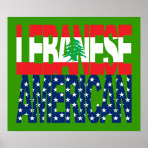 Lebanese-American Poster