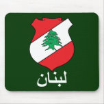 Lebanese COA  Arabic Lettering Mousepad