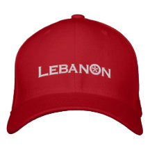 Lebanon Embroidered Hat