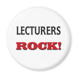 Lecturers Rock magnets