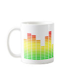 LED Equalizer Panel Funny Mug Humour