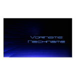 LED Stripes blue Visitenkarte
