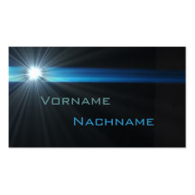 LED Supernova Visitenkarten Vorlagen