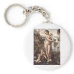 Leda and the Swan keychains