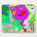 LEDA AND THE SWAN mousepads