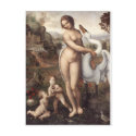 Leda and the Swan postcards