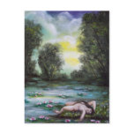 LEDA,LAKE AND WATERLILIES POSTCARDS