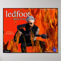 LEDFOOT - GOTHIC BLUESMAN v3 Print