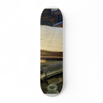 Ledger and Eyeglasses Skateboard Decks