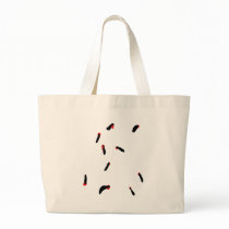 leech - bloodsuckers canvas bags