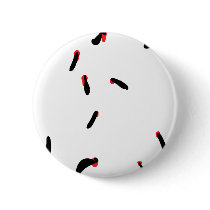 leech - bloodsuckers pinback button