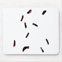 leech - bloodsuckers mouse mat