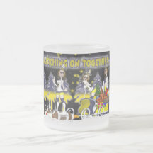 Leeds Fan Christmas Mug, Marching On Together