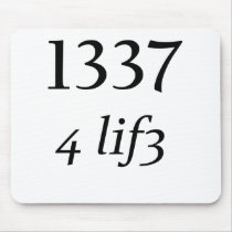 Leet 4 Life Mouse Pad