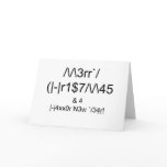 LEET Christmas cards