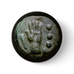 Left Hand Aes Grave Quadrans Pins
