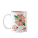 Left handed Flower Fades Scripture mug - multiple
