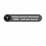 Left the Couch - Achievement Unlocked t-shirts