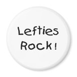 Lefties Rock magnets