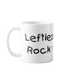 Lefties Rock Coffee Mug