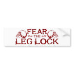 Leg Lock bumper stickers
