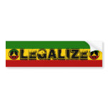 Legalise Bumper Sticker bumper stickers