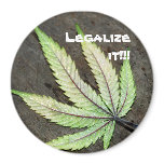 Legalise It-CircleMagnet