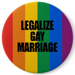 LEGALIZE GAY MARRIAGE buttons
