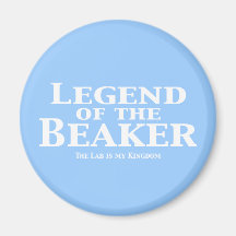 Legend of the Beaker Gifts Fridge Magnet