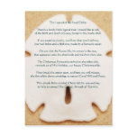 Legend of the Sand Dollar Postcard