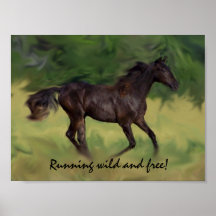 Legend Running WILD and FREE poster