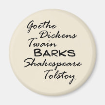 Legendary Authors Fridge Magnet