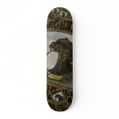 Legendary Flight Penguin Skate Boards by penguinality