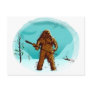 Legendary Yeti Bigfoot Big Foot Gifts Postcard Pcs