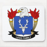 Legg Family Crest mousepads