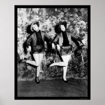 Leggy Dance Number in Uncle Sams Follies 1925 Posters