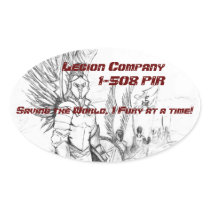Legion Company Stickers