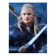 Legolas in Blue Post Cards