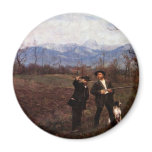 Leibl And Sperl On The Chicken Hunt By Leibl magnets