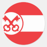 Leiden, Netherlands Round Stickers