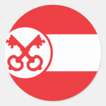 Leiden, Netherlands Round Stickers