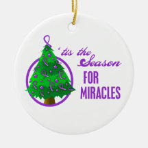 Leiomyosarcoma Christmas Miracles Christmas Ornaments