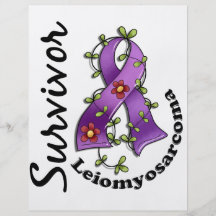 Leiomyosarcoma Survivor 15 Full Colour Flyer